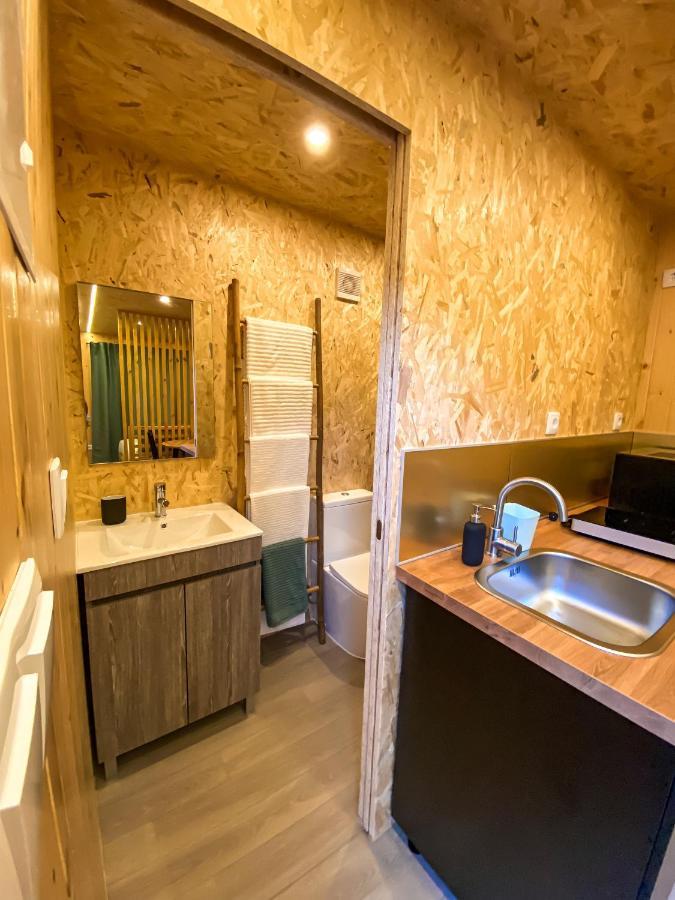 Bungalow Pichoses Geres Camping Rio Caldo Eksteriør bilde