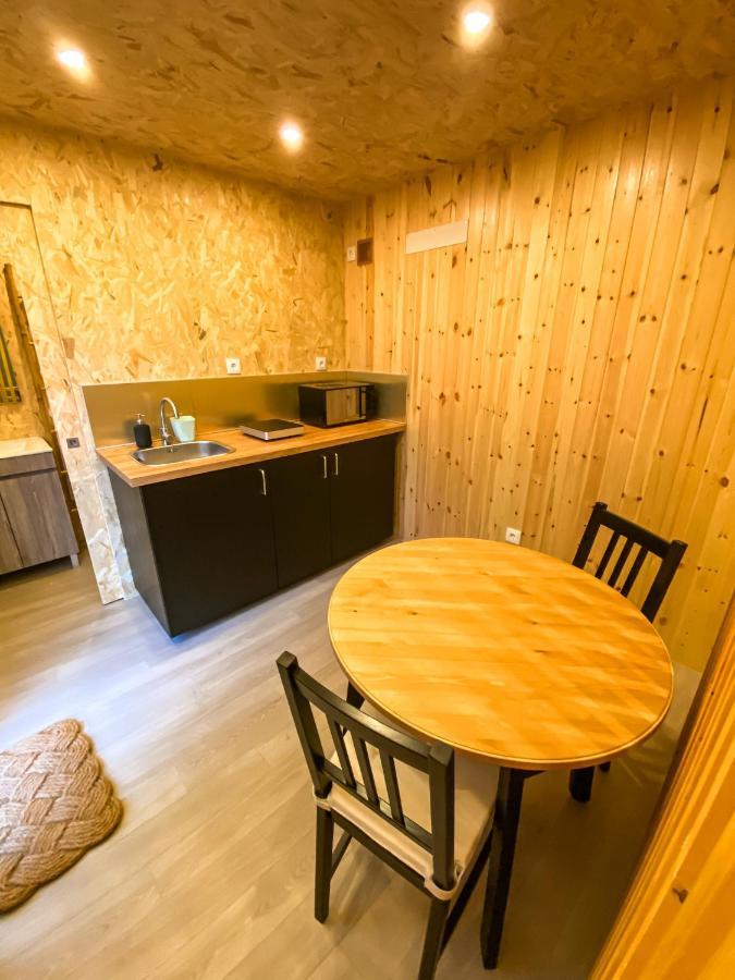 Bungalow Pichoses Geres Camping Rio Caldo Eksteriør bilde