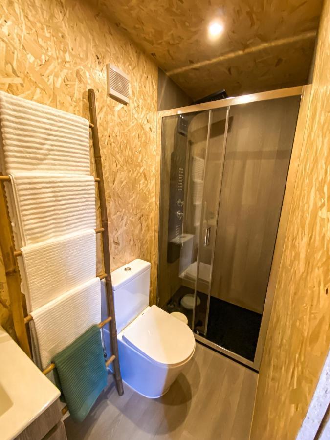 Bungalow Pichoses Geres Camping Rio Caldo Eksteriør bilde